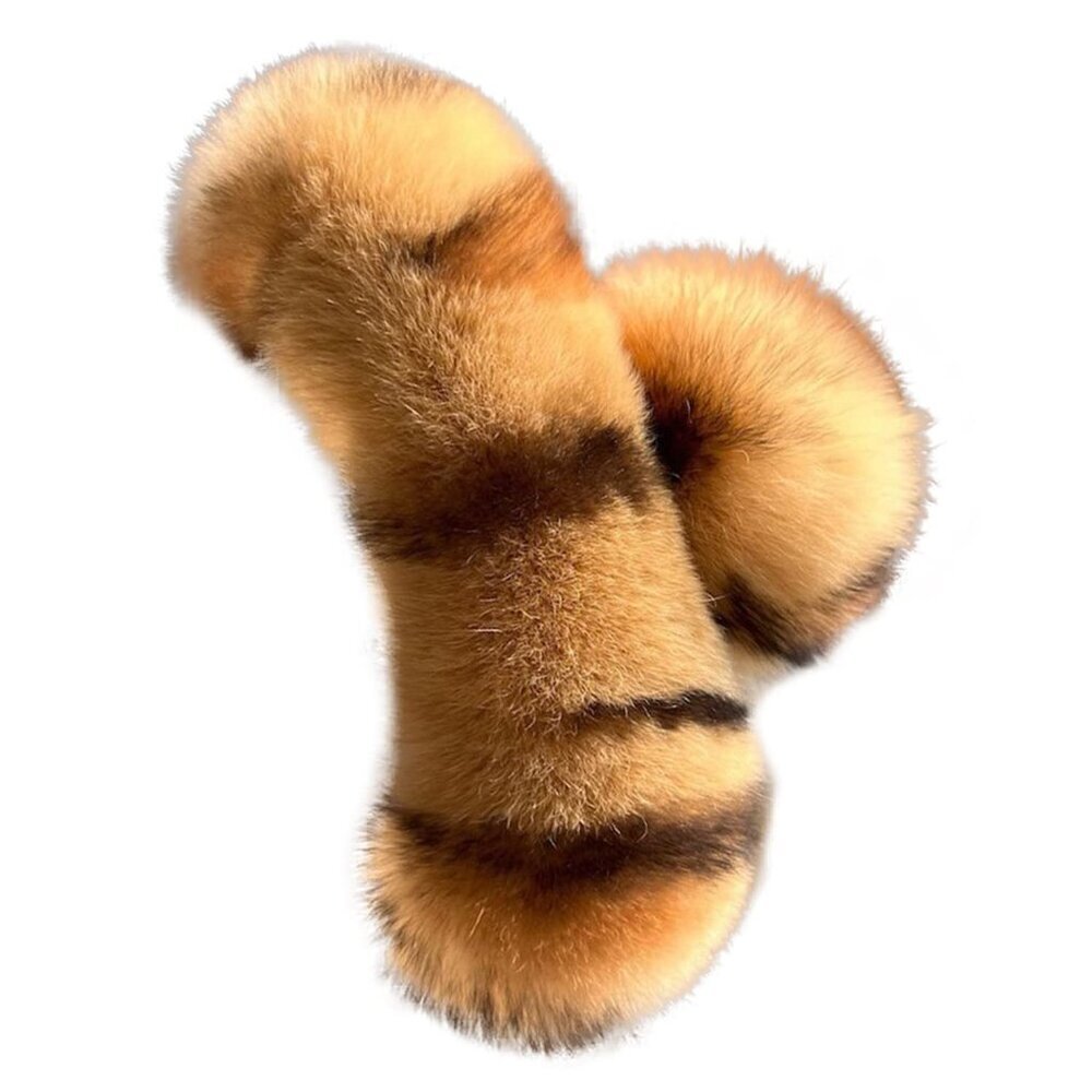 3 PCS Large Hair Claw Clips,Faux Fur Plush Fluffy for Women Girls - Picture 4 of 6